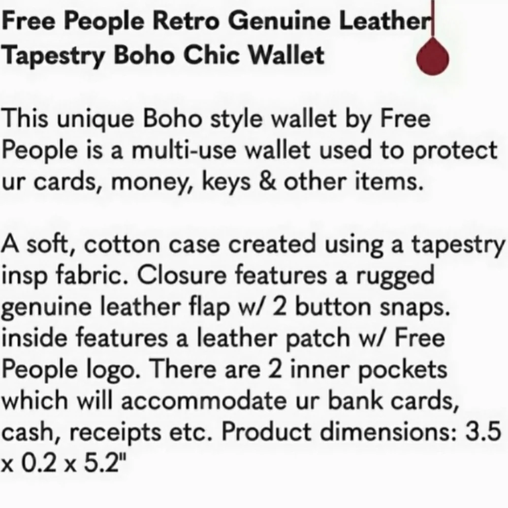 🪬🍄 Free People Boho Embroidered Repurposed vtg banjara hippie Wallet card case